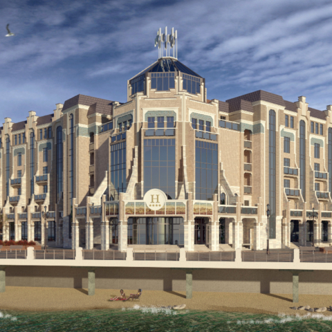 Проект отеля в Зеленоградске 1